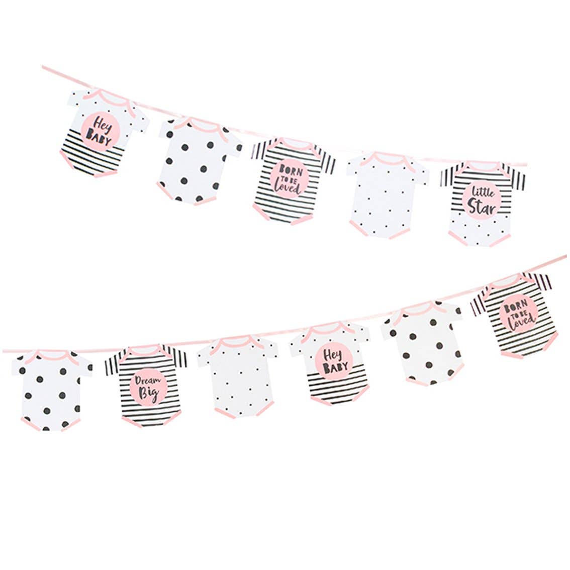 Talking Tables Eat Drink and Be Married Paper Bunting Garland with 16 Flags White 3m 